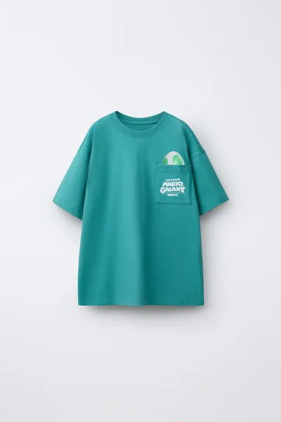 Футболка YOSHI SUPER MARIO BROS ™ © NINTENDO, BLUE GREEN — фото 2