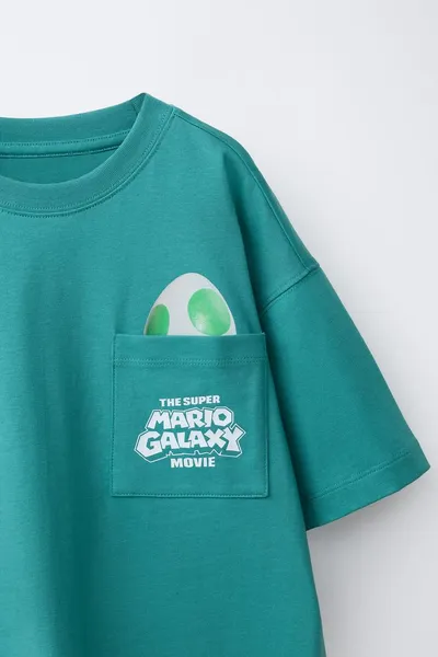 Футболка YOSHI SUPER MARIO BROS ™ © NINTENDO, BLUE GREEN — фото 4