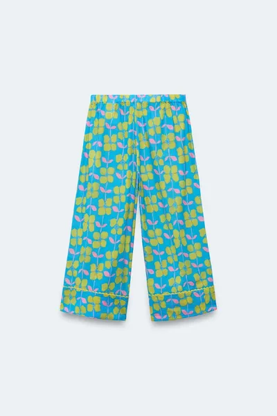 Брюки-кюлоты LIMITED EDITION FLORAL для детей 2–14 лет, С принтом — фото 2