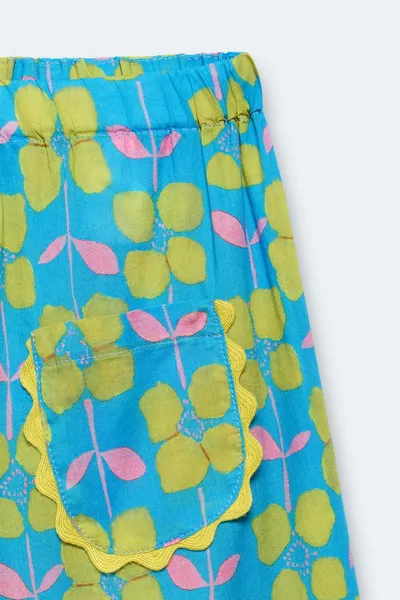 Брюки-кюлоты LIMITED EDITION FLORAL для детей 2–14 лет, С принтом — фото 3