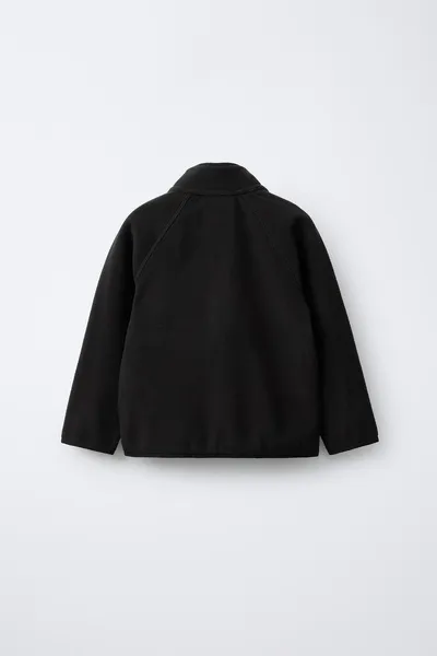 Куртка POLARTEC® FLEECE, Чёрный, флис — фото 2