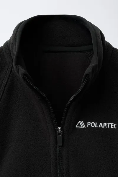 Куртка POLARTEC® FLEECE, Чёрный, флис — фото 3