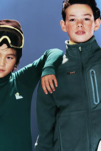 Очки для катания на лыжах из коллекции SKI COLLECTION с футляром, Чёрный — фото 2