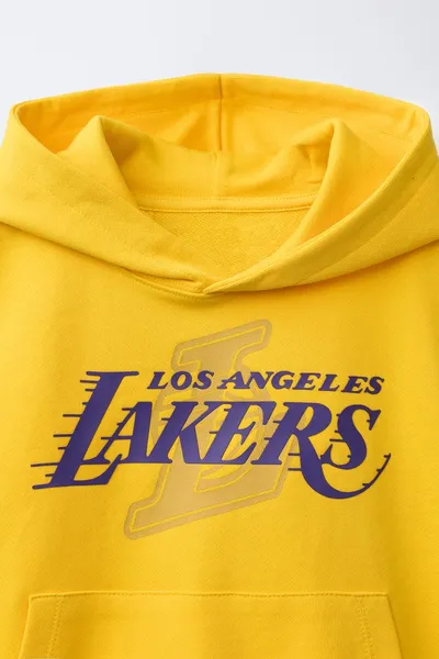NBA — LOS ÁNGELES LAKERS худи-жилет, Жёлтый — фото 3