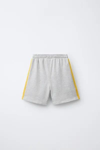 NBA — LOS ANGELES LAKERS плюшевые шорты BERMUDA SHORTS, marl — фото 2