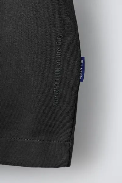 Комплект: футболка Interlock и шорты-бермуды, Тёмный ANTHRACITE — фото 8
