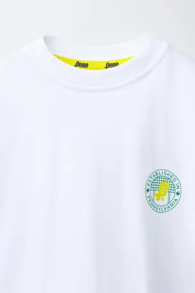 Футболка PENN RACKET PRINT, Белый — фото 4