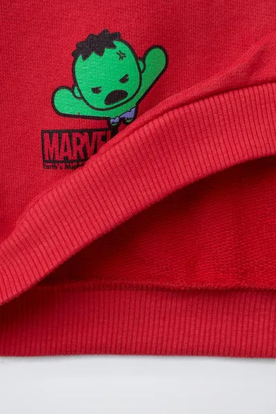 Свитер THE AVENGERS © MARVEL, Красный — фото 4