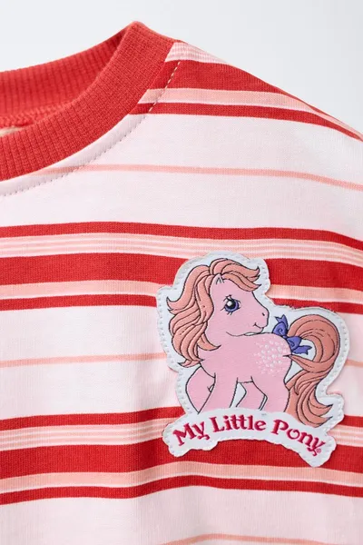 MY LITTLE PONY® STRIPED футболка, Красный — фото 3