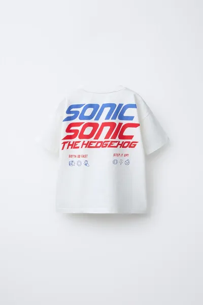 Футболка SONIC AND SHADOW © SEGA, Белый — фото 2