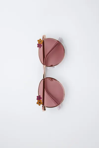 Солнцезащитные очки HIBISCUS METAL, PINK GOLD — фото 4