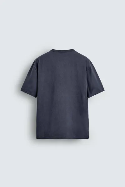 Футболка FADED HENLEY, Тёмно-синий — фото 8