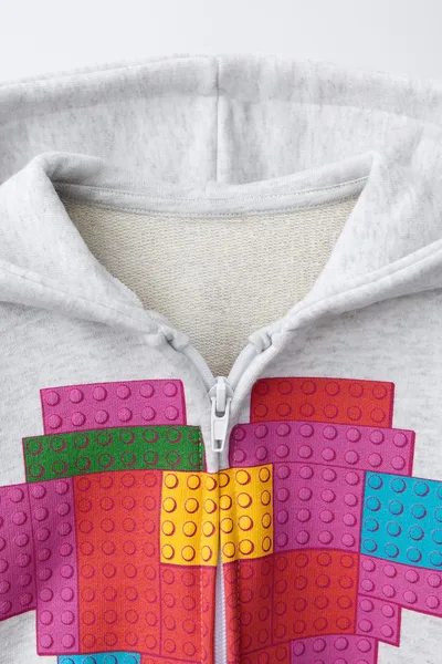 LEGO® худи ZIP-UP, marl — фото 3