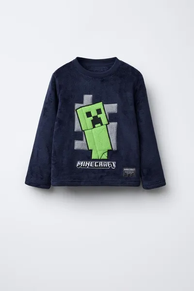 Пижама из флиса MINECRAFT © MOJANG AB. ™ для детей 6–14 лет, Синий — фото 3