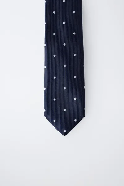 Галстук POLKA DOT, Синий — фото 3