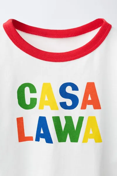 CASA LAWA X KIDS LOGO футболка, Белый — фото 3