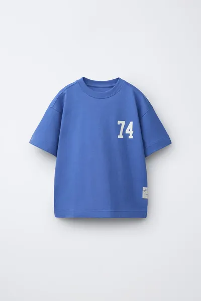 Футболка NUMBER JOGGING, Синий — фото 3