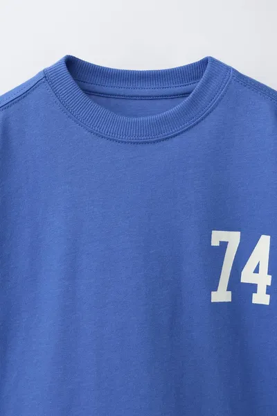 Футболка NUMBER JOGGING, Синий — фото 4