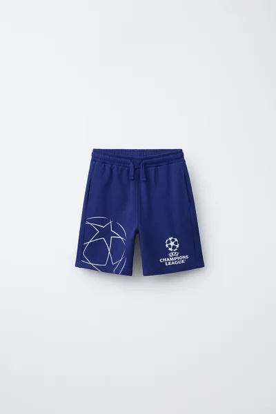 УЕФА BERMUDA SHORTS шорты, Синий — фото 2