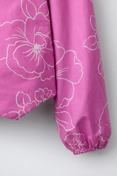 Рубашка FLORAL, PINK / WHITE — фото 4