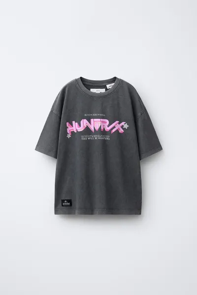 Футболка NETFLIX™ WASHED, Тёмная — фото 3