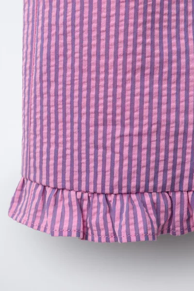 Брюки-кюлоты с сердечком CULOTTES WITH HEART, Сиреневый — фото 7