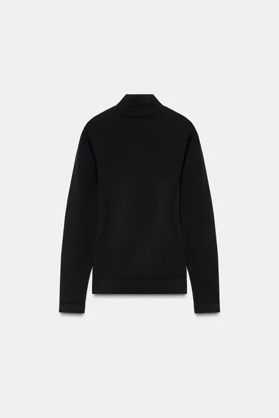 Футболка из мериносовой шерсти SEAMLESS MERINO WOOL T-SHIRT, коллекция SKI COLLECTION, Чёрный — фото 7