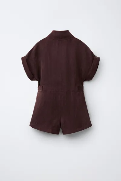 Комбинезон FLUID PLAYSUIT, Бордовый — фото 3