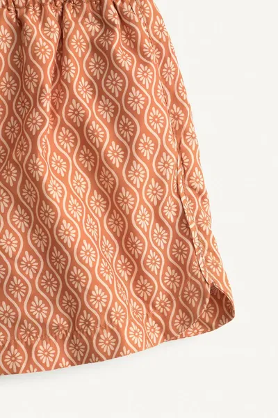 LIMITED EDITION GEOMETRIC PRINT плавки, Peach — фото 8