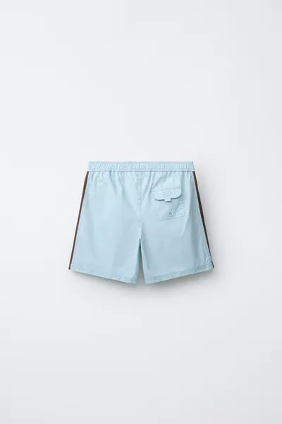 Плавки PUKAS SURF COLOUR BLOCK для детей 4–6 лет, Синий — фото 3