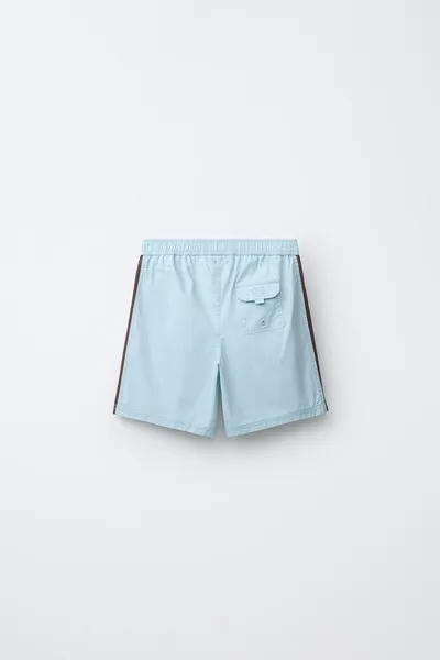 Плавки PUKAS SURF COLOUR BLOCK для детей 6–14 лет, Синий — фото 4