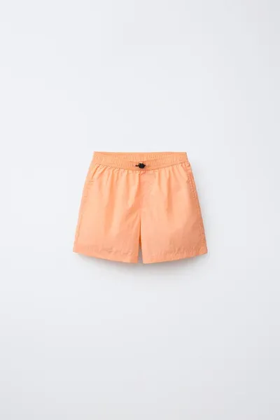 Плавки с стоппером для детей 6–14 лет / AGES 6-14 / SWIM SHORTS WITH STOPPER, Tangerine — фото 2