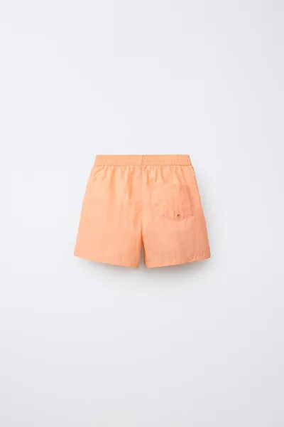 Плавки с стоппером для детей 6–14 лет / AGES 6-14 / SWIM SHORTS WITH STOPPER, Tangerine — фото 3