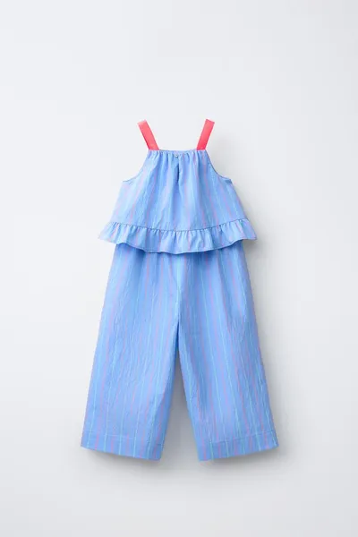 Длинный комбинезон, Синий — фото 2