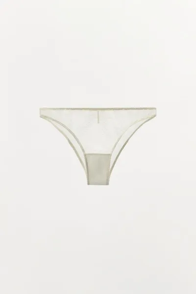 Трусики MESH DOT BRIEFS, Ecru — фото 4