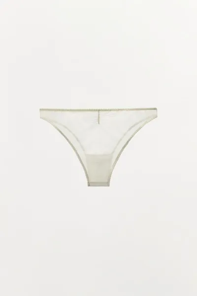 Трусики MESH DOT BRIEFS, Ecru — фото 5