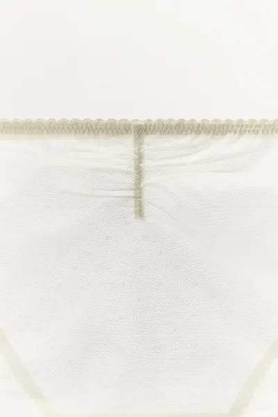 Трусики MESH DOT BRIEFS, Ecru — фото 6