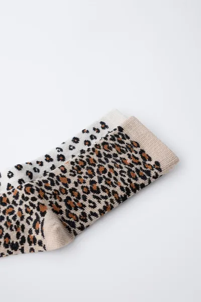 Набор из 2 носков Animal PRINT, только один — фото 2