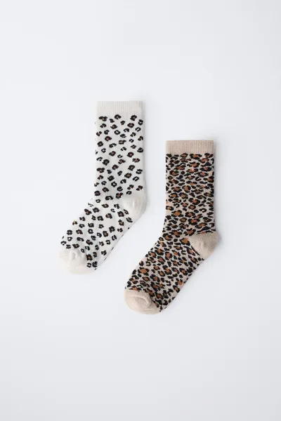 Набор из 2 носков Animal PRINT, только один — фото 4