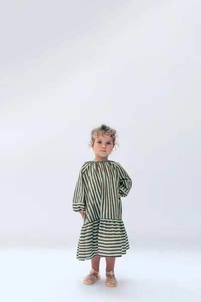 Платье в полоску Limited Edition для девочек 2–14 лет, В полоску — фото 4