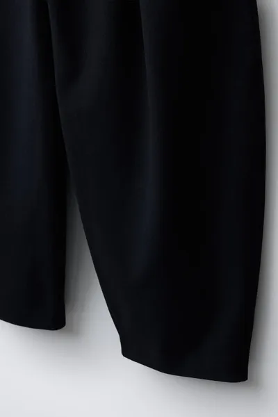 Брюки BALLOON TAILORED FIT, Тёмно-синий — фото 5