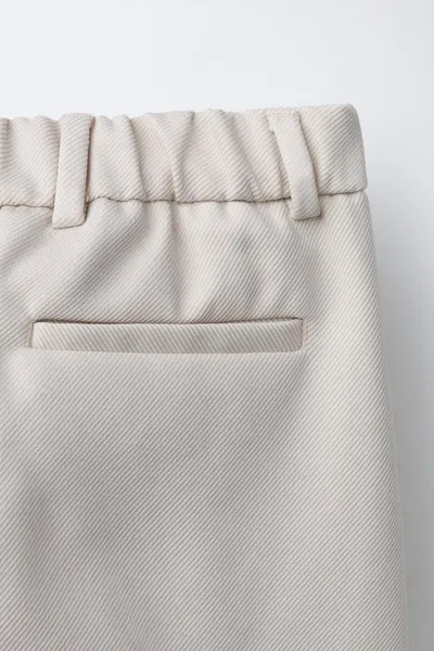 Брюки COMFORT SUIT, Mid-ECRU — фото 4