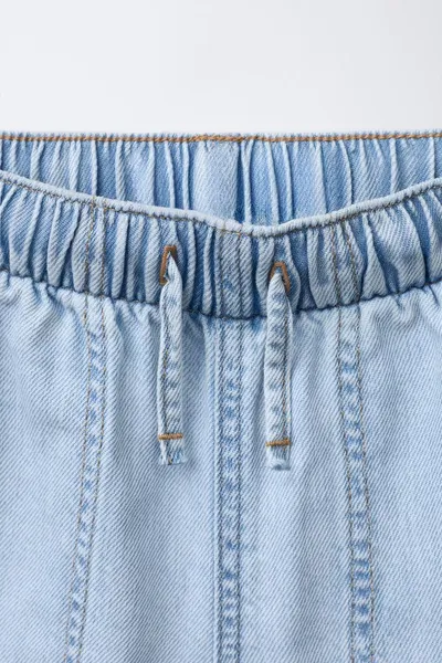 Свободные Bermuda SHORTS, Синий — фото 4