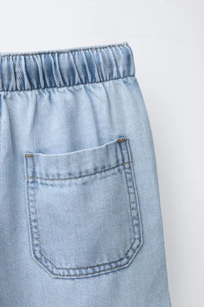 Свободные Bermuda SHORTS, Синий — фото 5