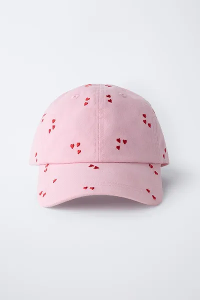 Кепка FLOCKING HEARTS, Розовый — фото 4