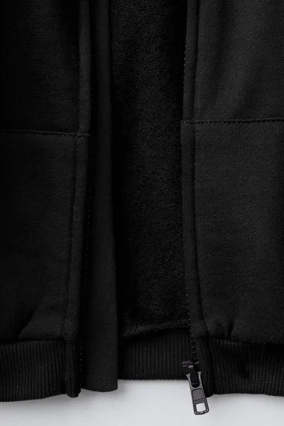 Худи ZIP-UP SLOGAN, Чёрный, 82 % хлопка — фото 5