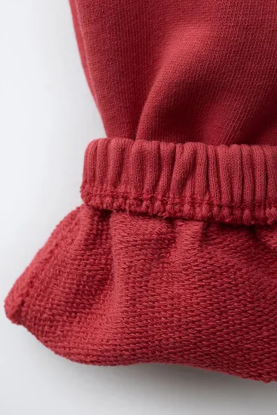Комплект: свитшот и джоггеры LABEL, Красный — фото 6