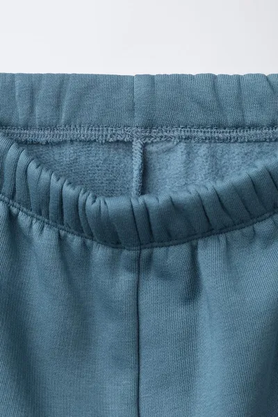 Базовая свитшот и брюки-джоггеры с этикеткой, Тёмный BLUE, 72 % хлопка — фото 4