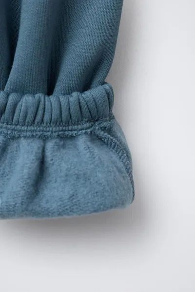 Базовая свитшот и брюки-джоггеры с этикеткой, Тёмный BLUE, 72 % хлопка — фото 6