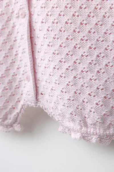 Комбинезон с вязаным воротником CROCHET COLLAR, Свет — фото 4